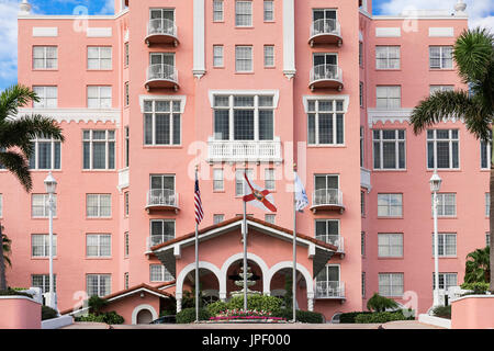 Don CeSar Beach Resort &amp; Spa, St. Petersburg, Florida, USA. Stockfoto