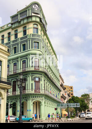 Hotel Saratoga, Luxus-Hotel im historischen Gebäude am Paseo de Marti, La Habana Vieja, Havanna, Kuba Stockfoto