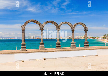 Puerto Vallarta, Jalisco, Mexiko. Los Arcos - Puerto Vallarta, Jalisco, Mexiko. Stockfoto