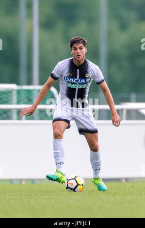 Villach, Österreich. 23. Juli 2017. Francisco Sierralta (Udinese) Fußball: Vorsaison Freundschaftsspiel zwischen Udinese 2-2 Kayserispor Stadium Landskron in Villach, Italien. Bildnachweis: Maurizio Borsari/AFLO/Alamy Live-Nachrichten Stockfoto