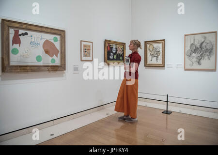 London, UK. 1. August 2017. Matisse im Studio eine neue Ausstellung in der Royal Academy of Arts. Es läuft ab 5 August – 12. November 2017 Credit: Guy Bell/Alamy Live News Stockfoto