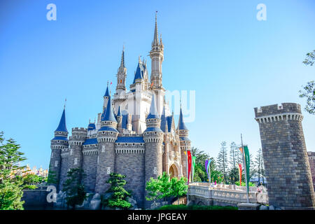 Tokyo Disneyland Cinderella Castle Stockfoto