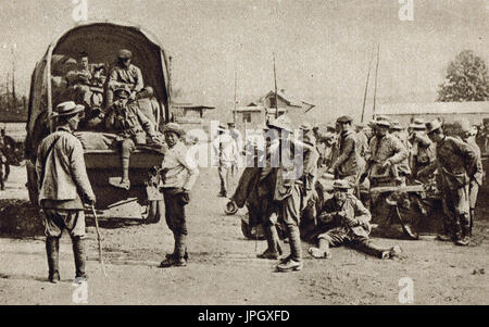 Chinesische Labour Corps, die vergessene Armee WW1 Stockfoto