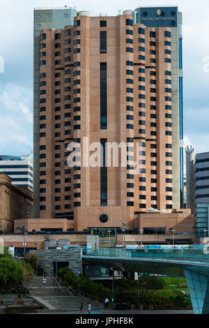 Das Intercontinental Hotel am Ufer des Flusses Hampton. Adelaide, Südaustralien. Stockfoto