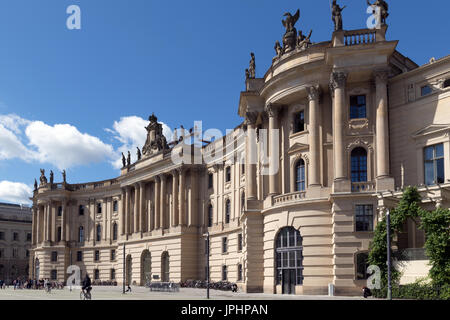 Die historische Alte Bibliothek Gebäude in Berlin. Stockfoto