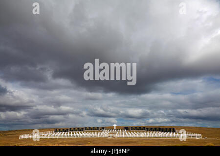 Darwin, Falkland Inseln Stockfoto