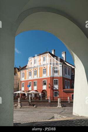 Casa Luxemburg Haus, Sibiu, Rumänien Stockfoto