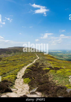 Auf der Suche auf dem Weg von Cleveland in der Nähe von Ton-Bank. Stockfoto