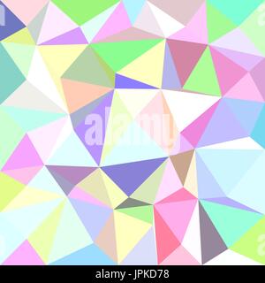 Bunte unregelmäßige Dreieck Fliesen Mosaik Hintergrund - Polygon-Vektor-illustration Stock Vektor