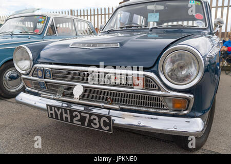 Klassische Ford cortina Stockfoto