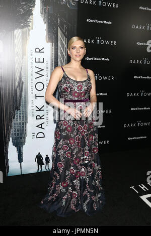 NEW YORK-JUL-31: Katheryn Winnick besucht "The Dark Tower" special screening im Museum of Modern Art am 31. Juli 2017 in New York City. Stockfoto