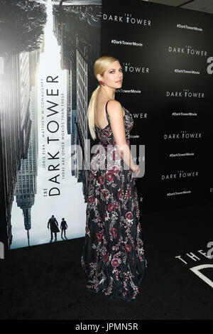 NEW YORK-JUL-31: Katheryn Winnick besucht "The Dark Tower" special screening im Museum of Modern Art am 31. Juli 2017 in New York City. Stockfoto