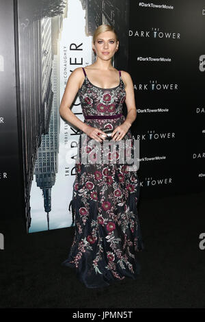 NEW YORK-JUL-31: Katheryn Winnick besucht "The Dark Tower" special screening im Museum of Modern Art am 31. Juli 2017 in New York City. Stockfoto