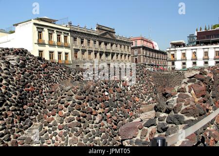 Museum Templo Mayor, Mexiko D.F. Stockfoto