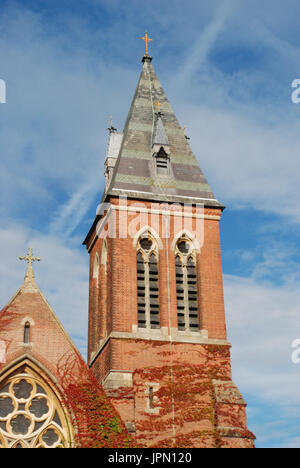 Royal Garnison Kirche aller Heiligen in Aldershot, Hampshire, Großbritannien Stockfoto