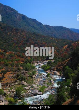 Kaweah River Valley, Three Rivers, Kalifornien, USA Stockfoto