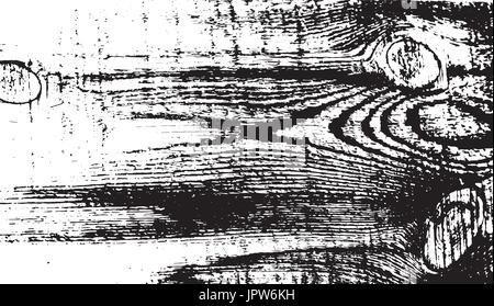 Holz Grunge Texturen. Natürliches Holz isoliert Hintergrund. Vektor-Illustration. Stock Vektor