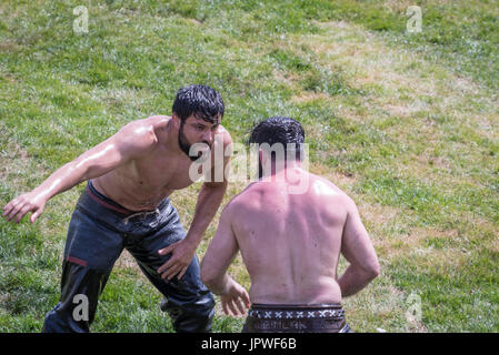 Ringer Wrestler Kirkpinar Öl Wrestling Championships, Edirne, Türkei ...