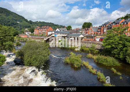 LLangollen Denbighshire Nordwales Stockfoto