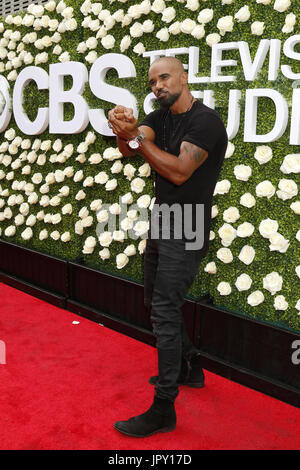 1. August 2017 - Studio City, Kalifornien, USA - LOS ANGELES - 1 AUG: Shemar Moore auf der CBS TV Studios Sommer Soiree TCA Party 2017 im CBS Studio Center am 1. August 2017 in Studio City, Kalifornien (Kredit-Bild: © Kay Blake über ZUMA Draht) Stockfoto