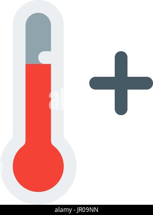 hohe Temperatur Stock Vektor