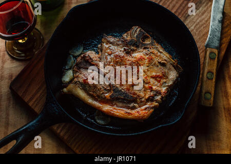 Schweinfilet, Country Living, Bauernhof Essen Stockfoto