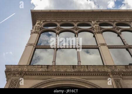 Architektonische Details der Ca'D'Oro Gebäude, Glasgow, Schottland, Großbritannien Stockfoto