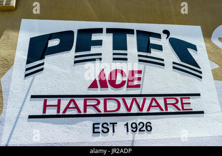 Pete es Ace Hardware Store in Castro Valley Kalifornien Stockfoto