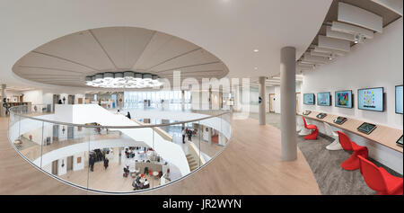 Das Wort, Nationales Zentrum für das geschriebene Wort; South Shields, Tyne und Wear, England Stockfoto