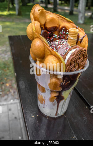 Dessert Stockfoto