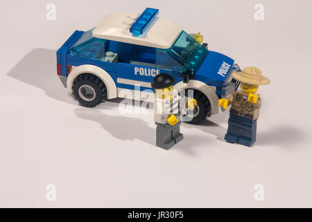 Unter Arrest Stockfoto