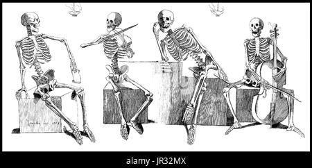 Jacques Gamelin, 'Nouveau d'ostÃ©ologie" ,1779 Stockfoto