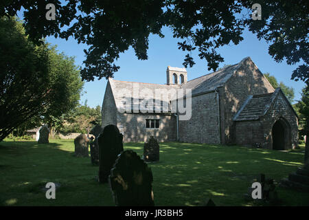 Marienkirche in das verlassene Dorf Tyneham, Isle of Purbeck, Dorset, England, Großbritannien Stockfoto