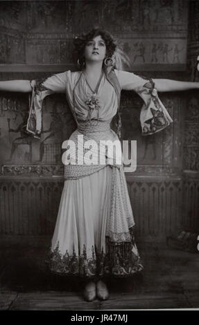 Miss Gabrielle Ray - Edwardian Schauspielerin in "Die lustige Witwe" Stockfoto