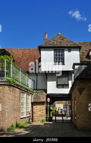 Steeplegate, Ely, Cambridgeshire, England, Vereinigtes Königreich Stockfoto