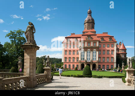 Książ Schloß in Walbrzych, Polen. 29. Juli 2016 © Wojciech Strozyk / Alamy Stock Foto Stockfoto