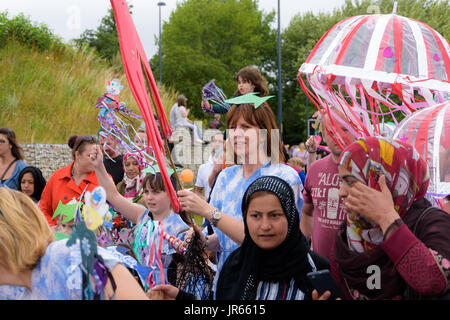 Unter dem Meer Karneval in Telford entfernt. Stockfoto