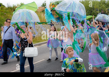 Unter dem Meer Karneval in Telford entfernt. Stockfoto