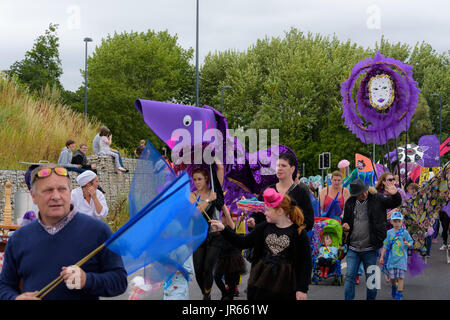 Unter dem Meer Karneval in Telford entfernt. Stockfoto