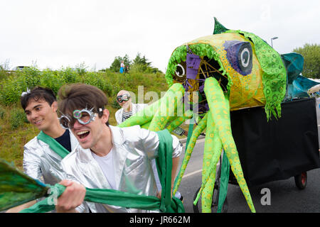 Unter dem Meer Karneval in Telford entfernt. Stockfoto