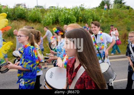 Unter dem Meer Karneval in Telford entfernt. Stockfoto