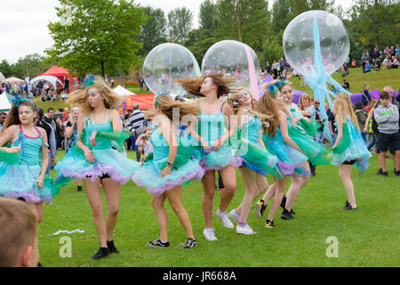 Unter dem Meer Karneval in Telford entfernt. Stockfoto