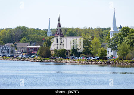 Mahone Bay, Nova Scotia, Kanada Stockfoto