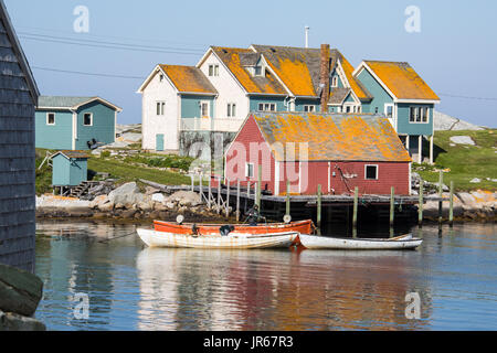 Angeln Gemeinschaft auf Peggy's Cove, Nova Scotia, Kanada Stockfoto