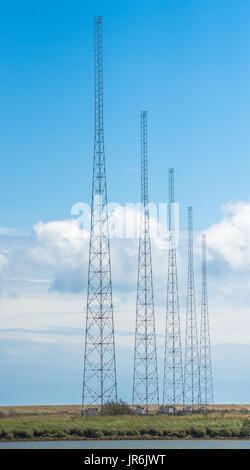 Cobra Nebel verlassenen Radarstation von Orford Ness, Suffolk. Stockfoto