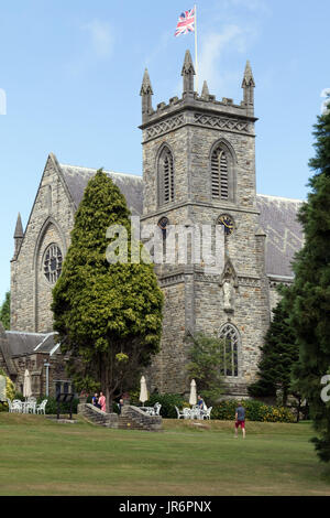 Kirche von St. Richard de Wych im Ashdown Park Hotel & Country Club in Wych Cross in der Nähe von East Grinstead Stockfoto