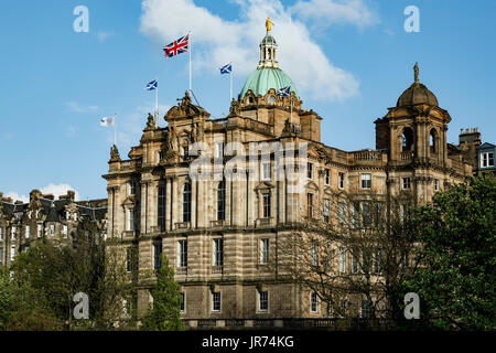 Bank von Schottland, Edinburgh, Schottland, Vereinigtes Königreich Stockfoto