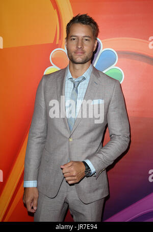 Beverly Hills, Ca. 3. August 2017. Justin Hartley, auf 2017 Sommer TCA Tour - NBC-Presse-Tour im Beverly Hilton Hotel In Kalifornien am 3. August 2017. Bildnachweis: Fs/Medien Punch/Alamy Live-Nachrichten Stockfoto