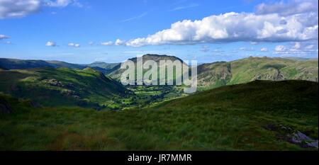 Das Deepdale Tal von Hartsop weiter oben, wie Stockfoto