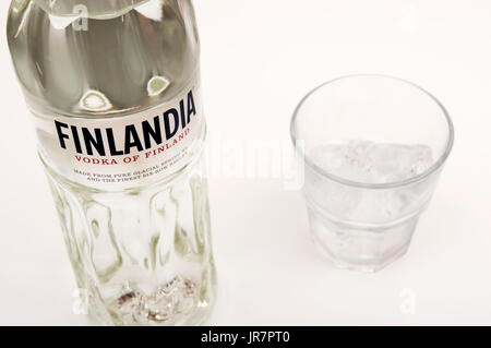 Finlandia vodka Stockfoto